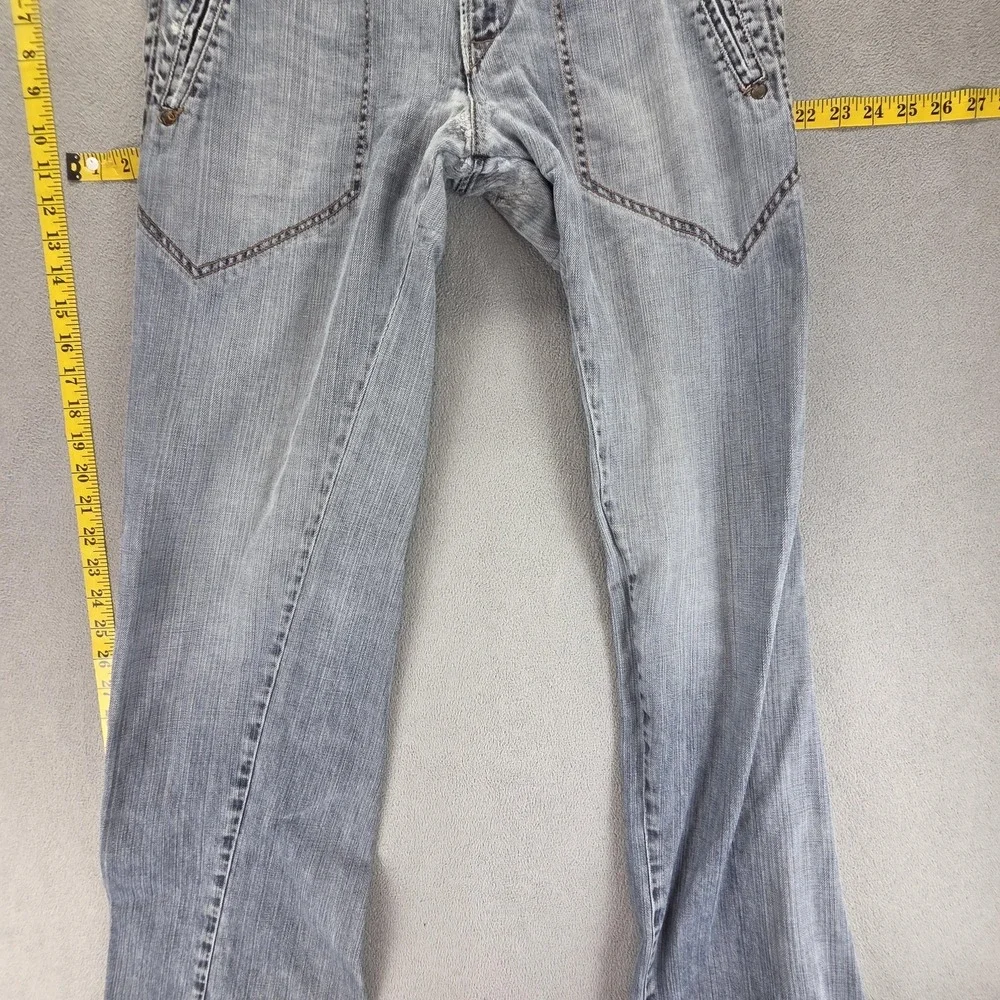 Vintage Levis Engineered Jeans Mens Blue Twisted Flap Pockets Zip Fly Fits 30x32